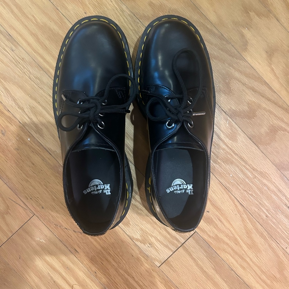 Dr. Martens Women’s 1461 Quad Platform Oxfords Loafers size 8